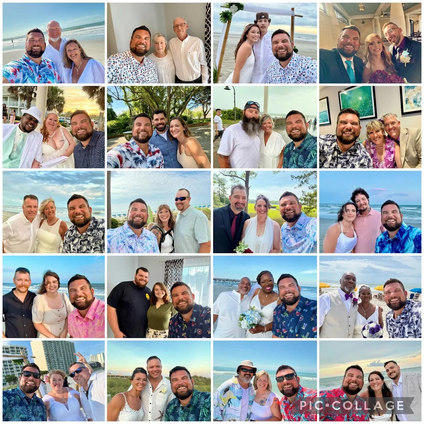 Congratulations July 2025 Couples! 

#congratulations #newlyweds #julyweddings  #officiantselfies #officiantselfie #weddingofficiantselfie #weddingselfie#MyrtleBeachWeddingOfficiant
#WeddingOfficiant #Officiant