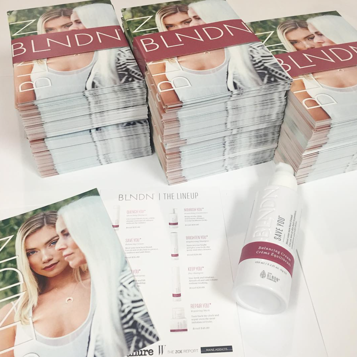 BLNDN Marketing Materials