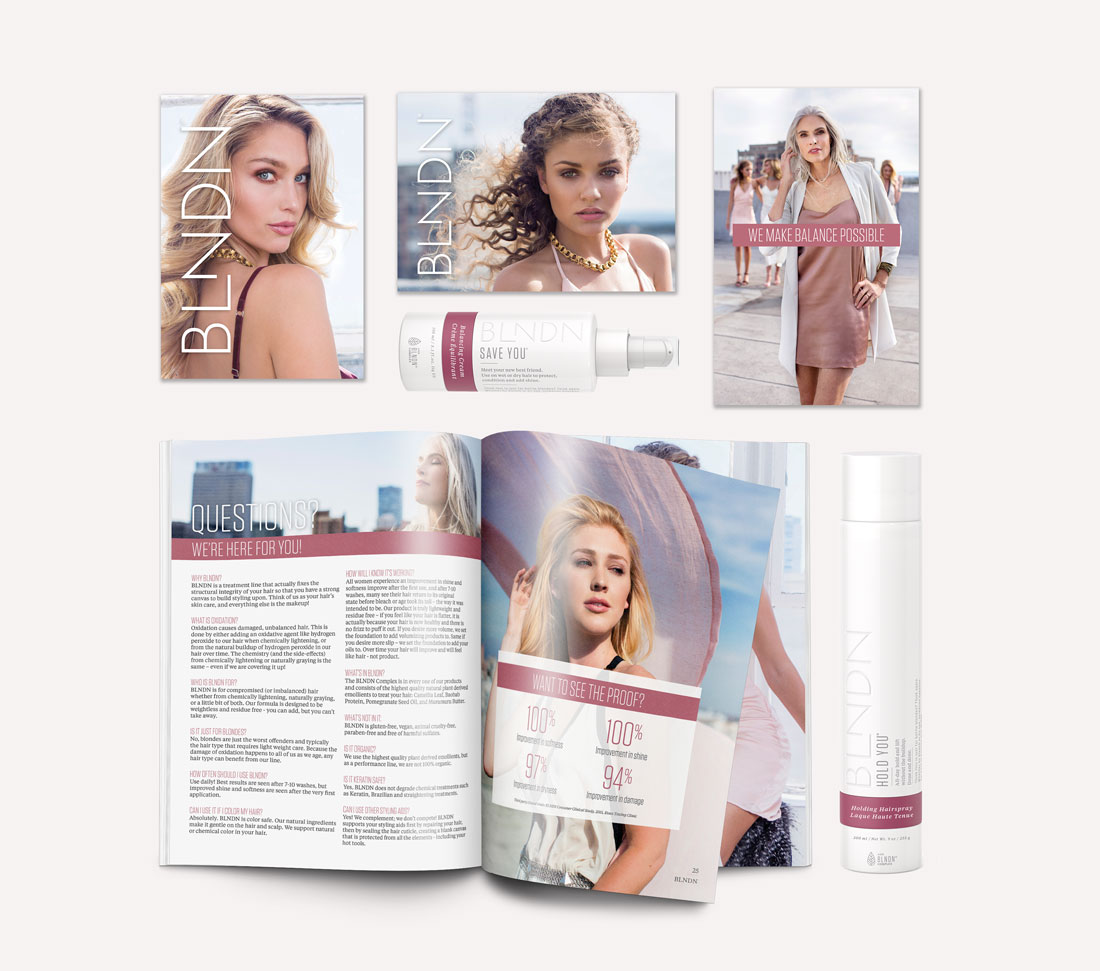 BLNDN Marketing Materials