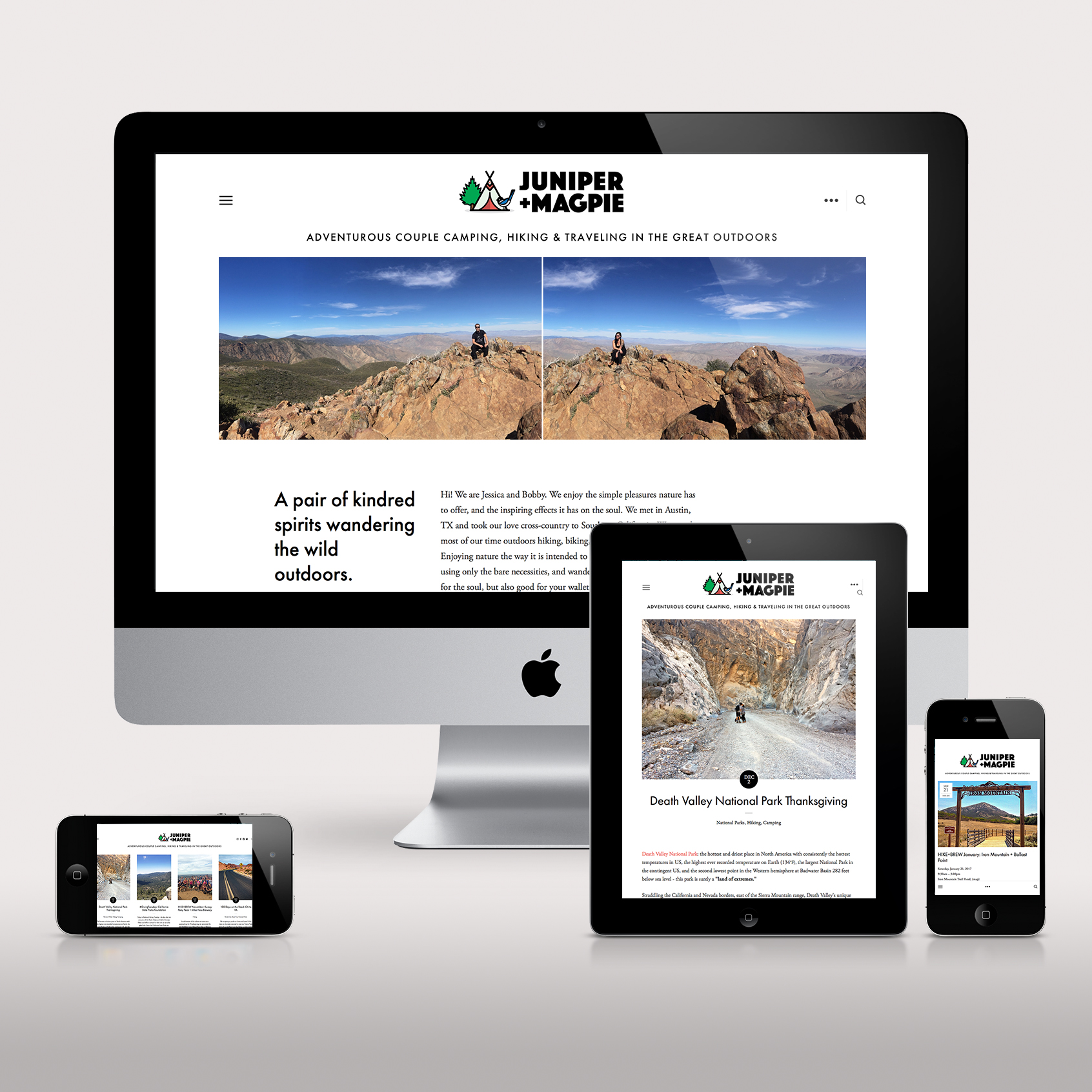 Juniper+Magpie Web Design