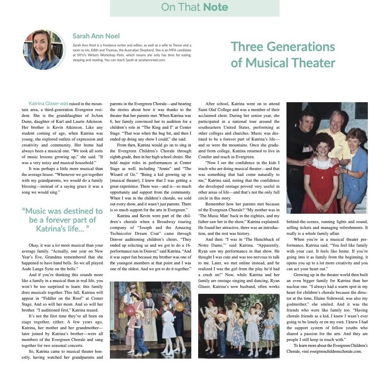 Printed in Serenity Magazine, August 2021.