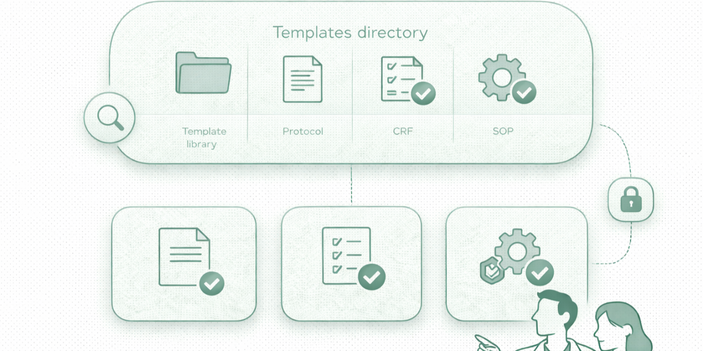 Directory of Clinical Trial Templates (CRF, Protocols, SOPs, etc.)