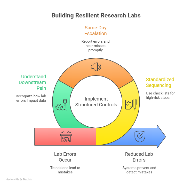 Reduce Errors And Rework Laboratory Best Practices: Essential Techniques for Research Assistants