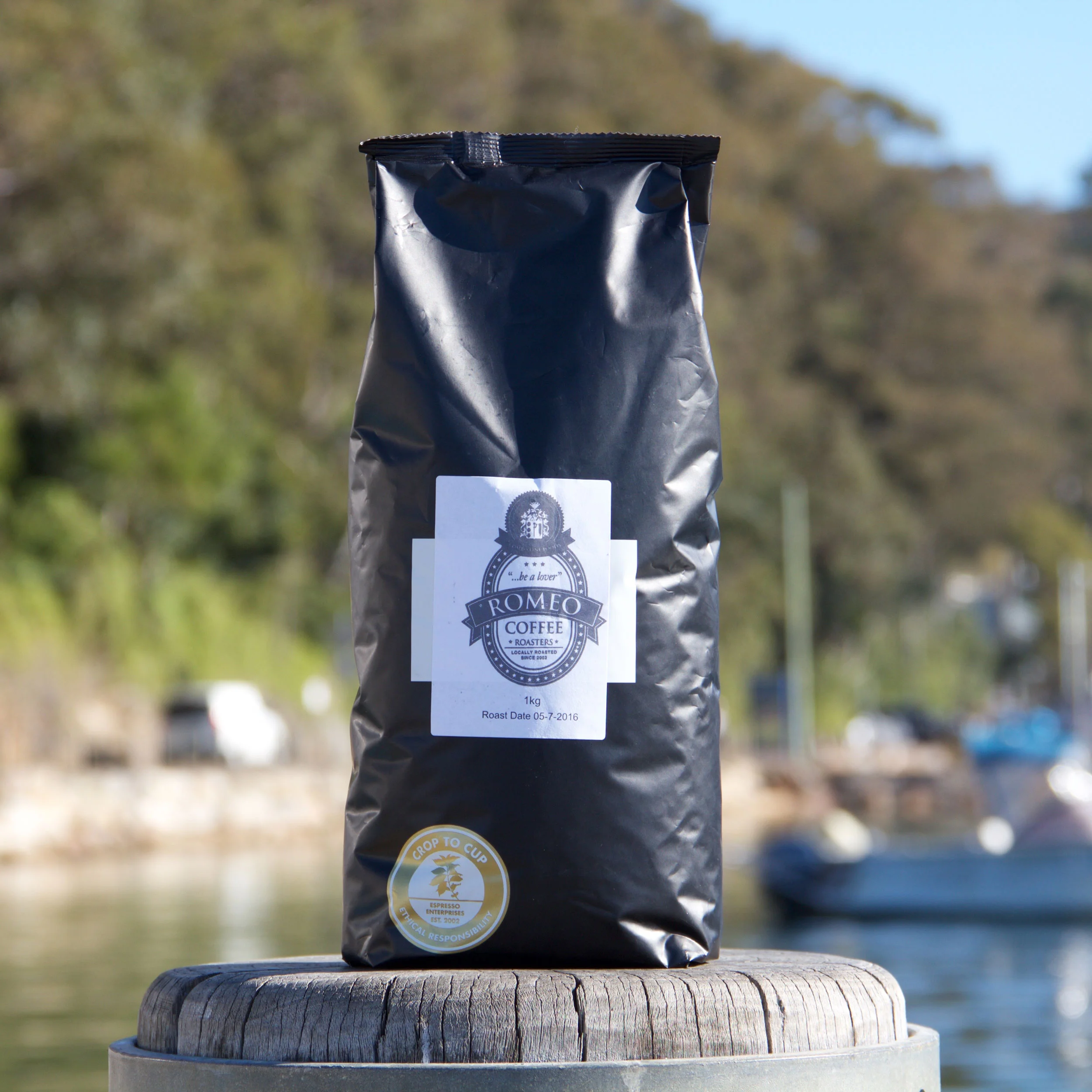 1kg Espresso Ground Coffee — The Waterfront Cafe & General Store