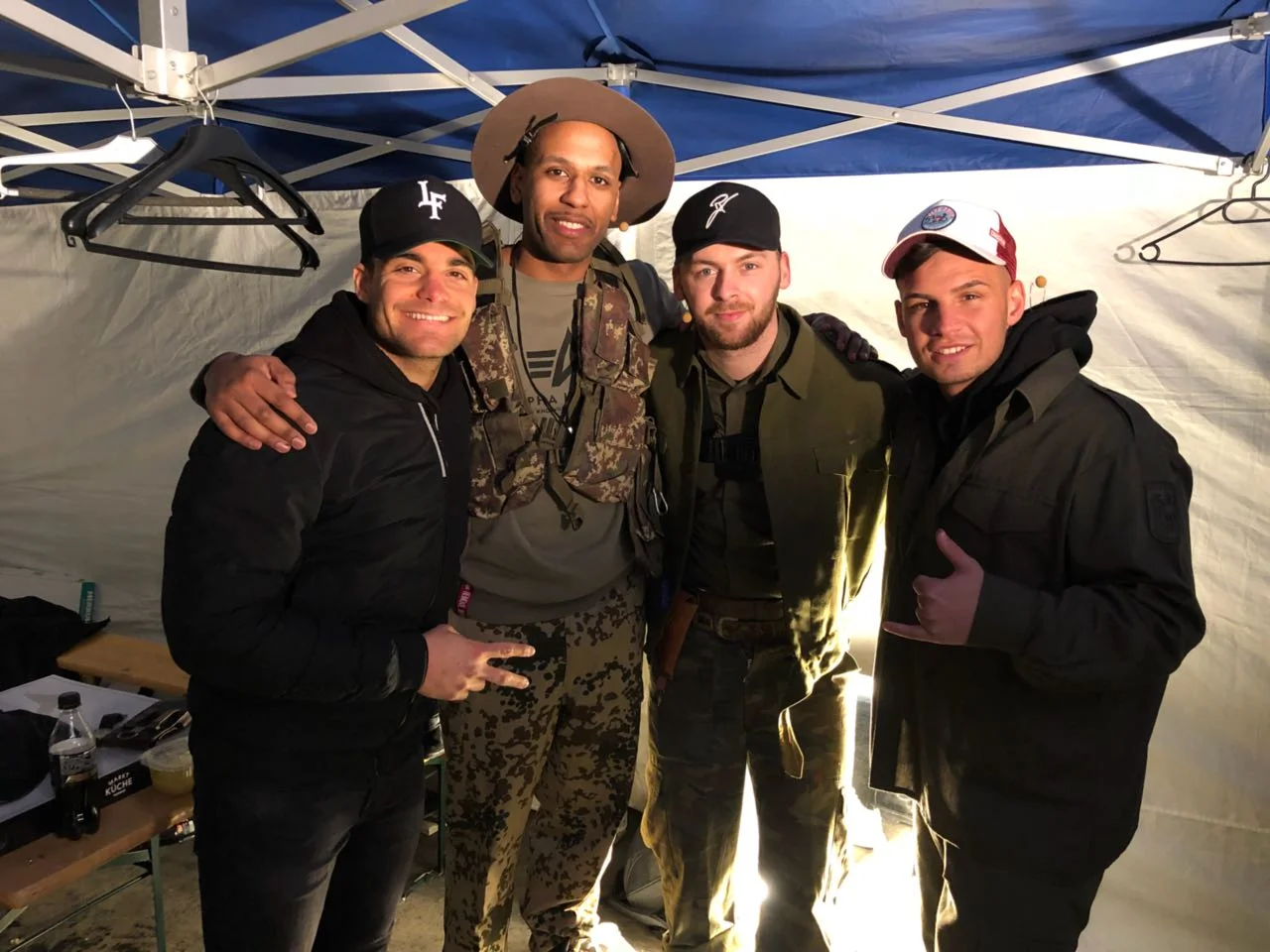 Erster Dreh in Österreich