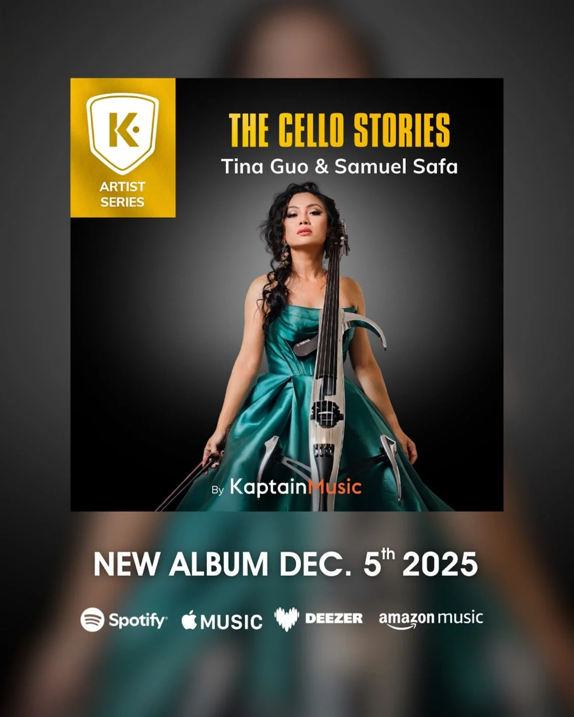 THE CELLO STORIES Album Out Dec 5 🎵 
🔗 IN BIO to Pre-Save ⬆️