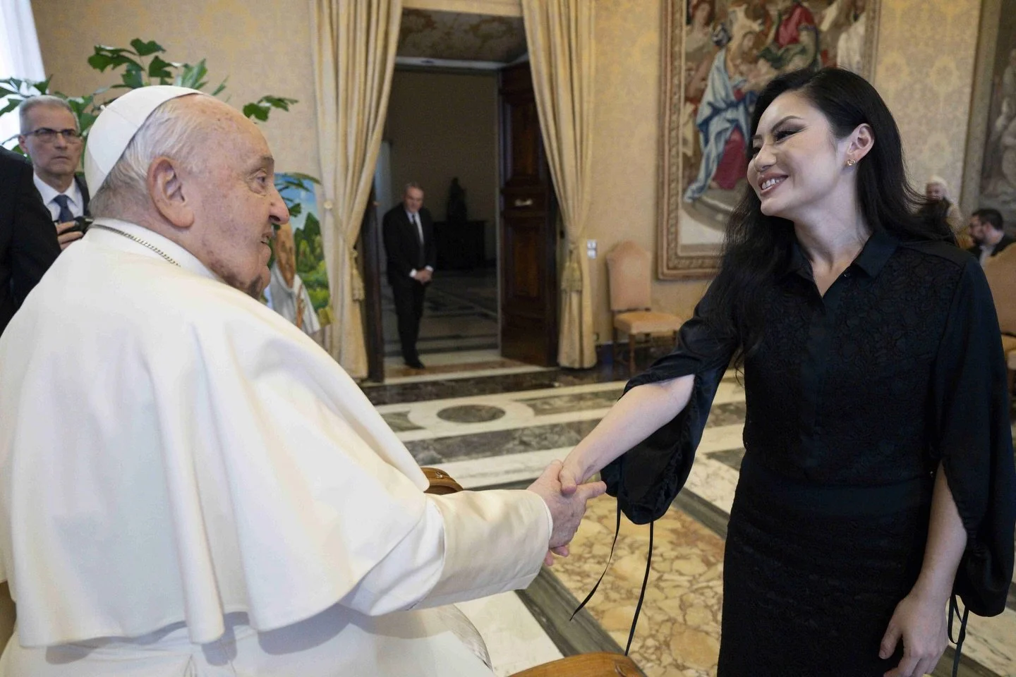 1 year ago at the Vatican 🇻🇦🤍🙏🏼