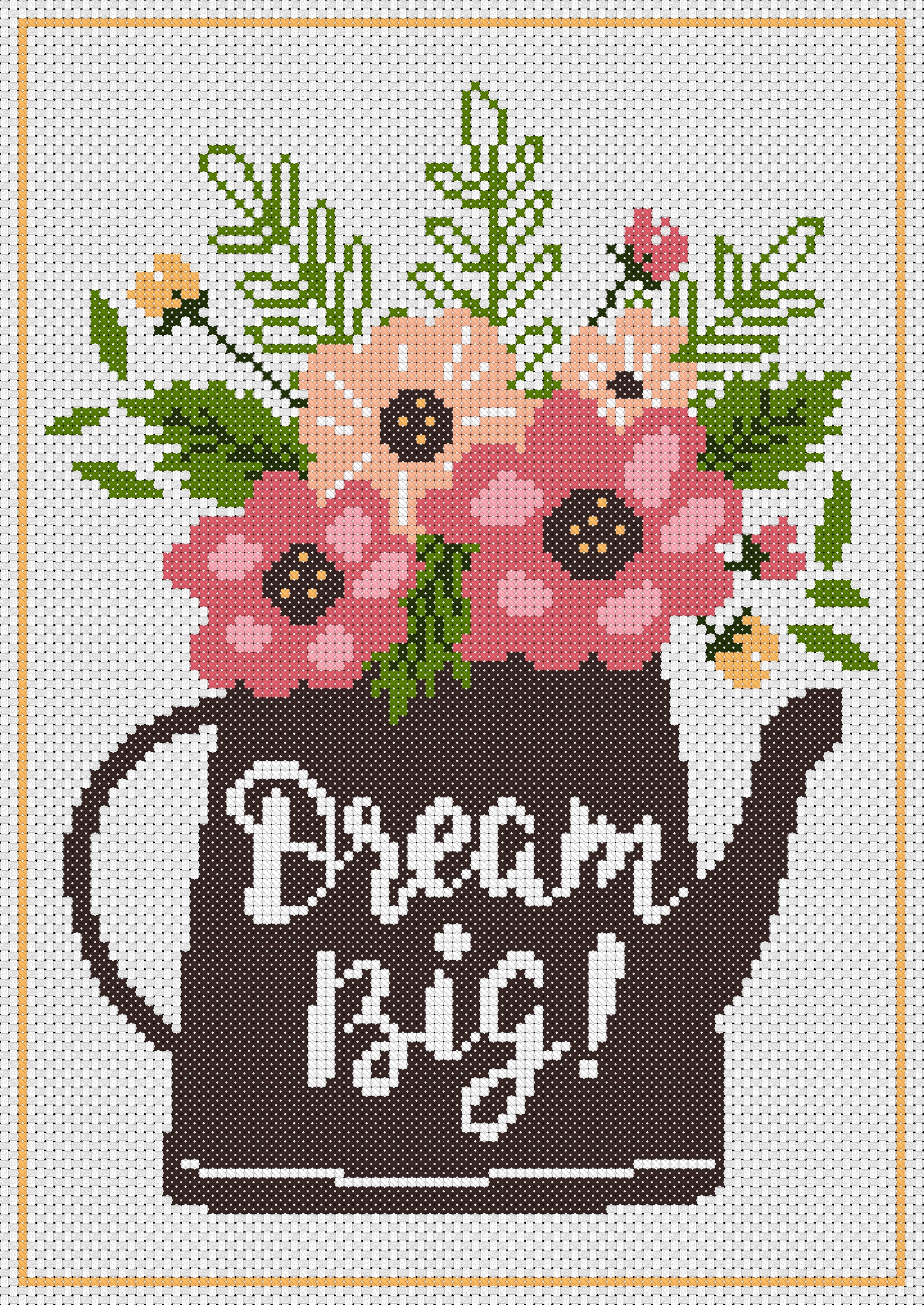 Free Cross Stitch Charts For Beginners