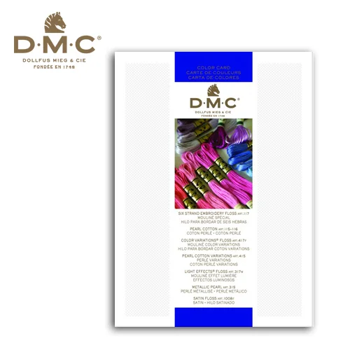 DMC color chart
