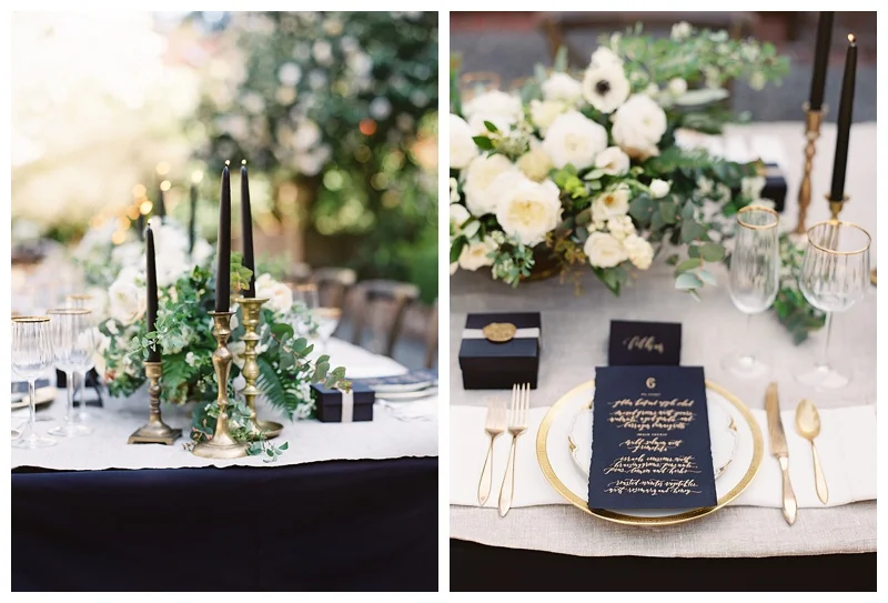 Seattle Wedding Flowers Table Reception