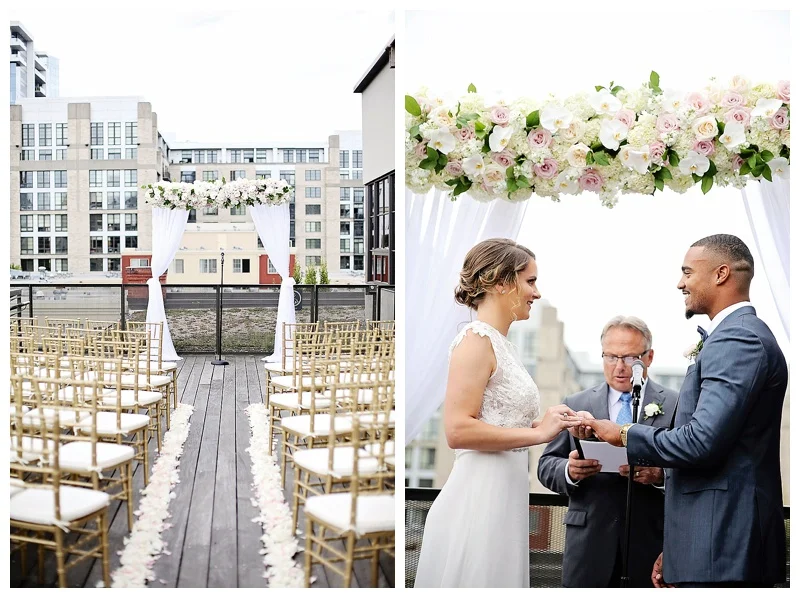 Portland Florist Ecotrust Wedding Ceremony Flowers