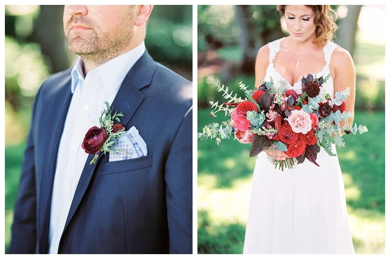 Wedding Flowers Oregon Bride Groom