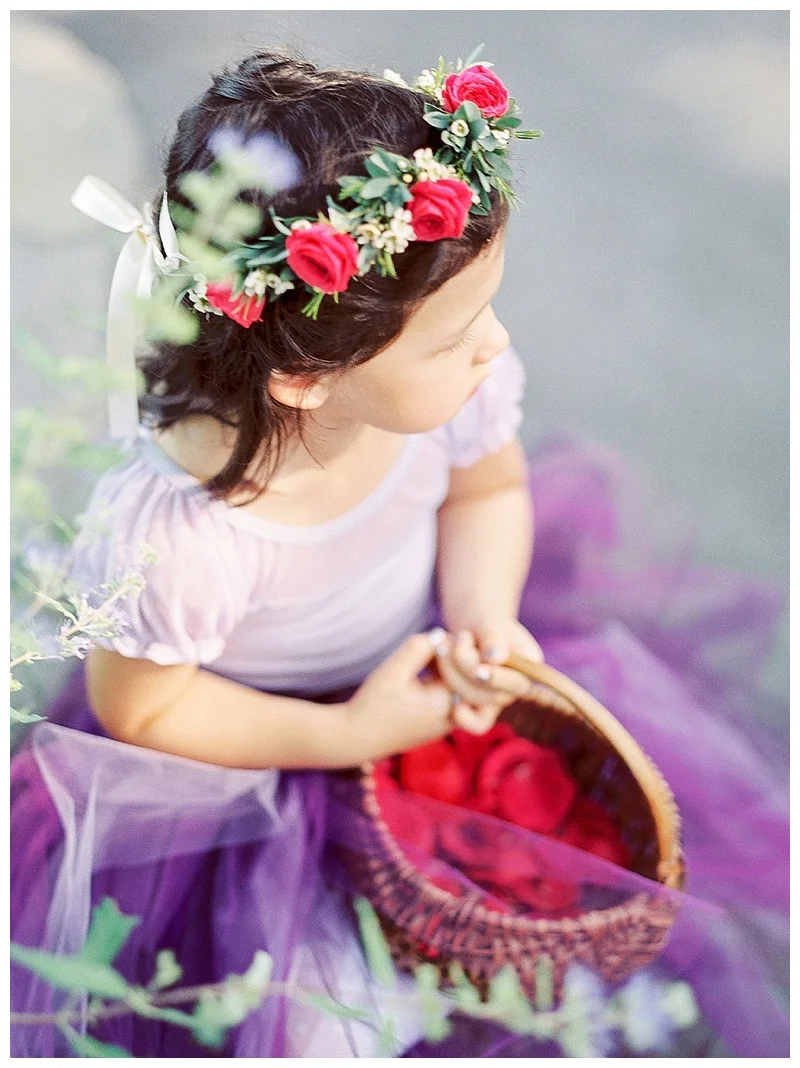 Oregon Wedding Florist Flower girl
