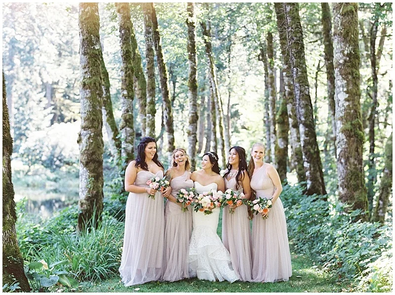 Oregon Wedding Florist bridesmaids bouquets