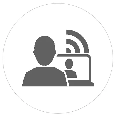 Meet With Anyone Include remote participants on desktop, mobile or other conference room systems.