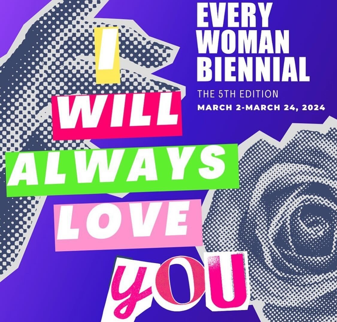 I&rsquo;m thrilled to be part of the 2024 EWB edition 𝗜 𝗪𝗶𝗹𝗹 𝗔𝗹𝘄𝗮𝘆𝘀 𝗟𝗼𝘃𝗲 𝗬𝗼𝘂  @everywomanbiennial at @lamamagalleria opening on Saturday, March 2nd. ⁣
⁣
#everywomanbiennial ⁣
#womensherstorymonth ⁣
#womenartists