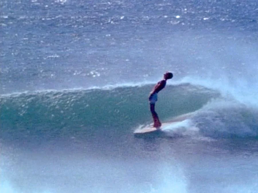 Mike Hynson exulting in the perfection of Cape Saint Francis. If it wasn’t for Dick Metz not getting out of the car at Victoria Falls, this might not have happened.