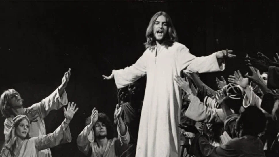 The central figure in Jesus Christ Superstar . Dion has a similar effect on his fellow Citizens in Deus ex Machina .