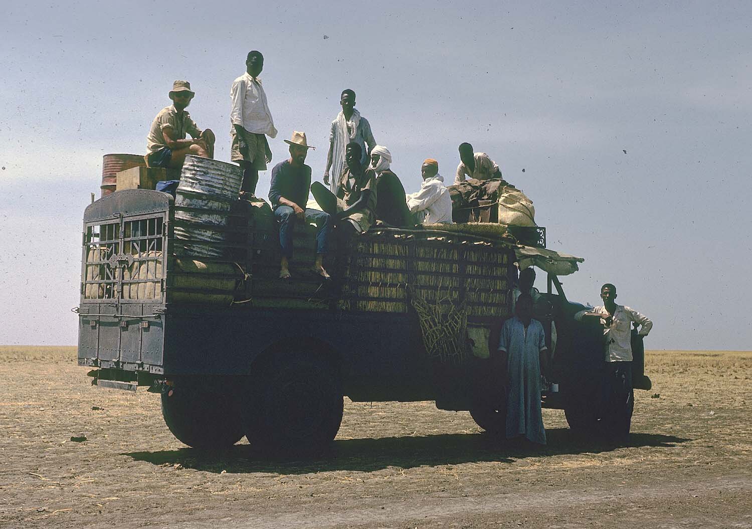 Metz 10 - 1961 - Dick sitting on truck with dudes - Metz93 - 8 M.jpg