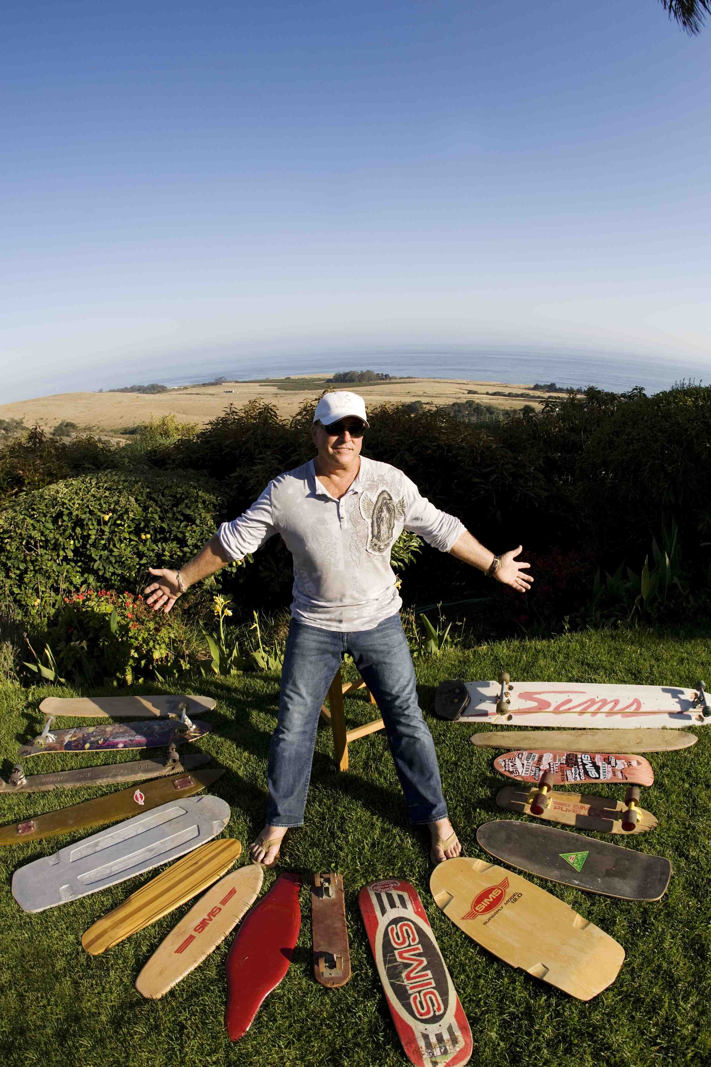 RIP Tom Sims (1950 - 2012) We shot this portrait of Tom on what looks to be a dry summer day with his quiver and then ..