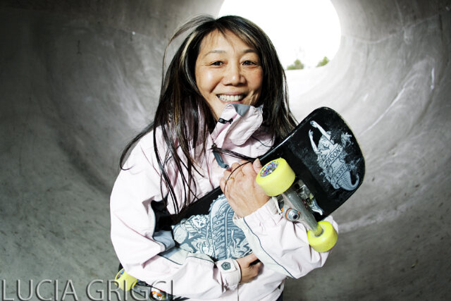 My Skateboard, Myself: Judy Oyama at Cunningham Lake didn't make the book and I felt bad about that. Thanks Judy.