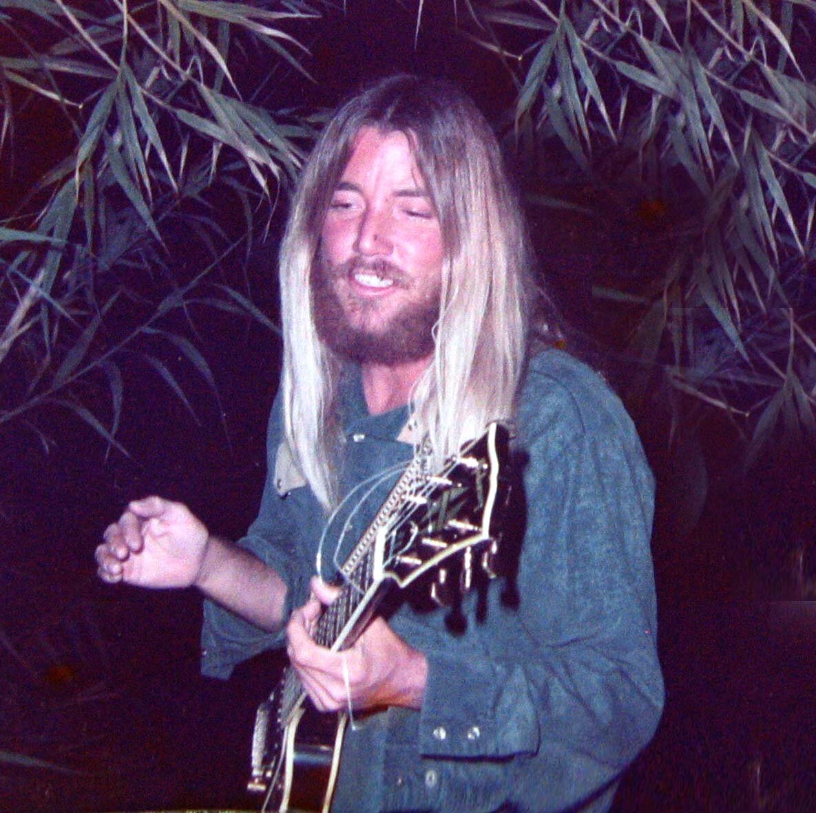 George Trafton on guitar