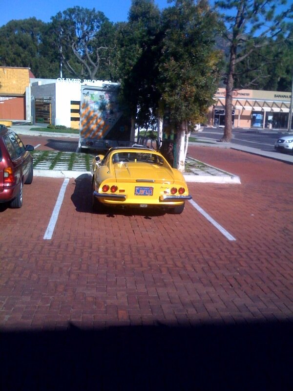  Seinfeld’s yellow Ferrari Dino, the same day he wanted to buy Larry Balma’s yellow Lamborghini Miura S. 