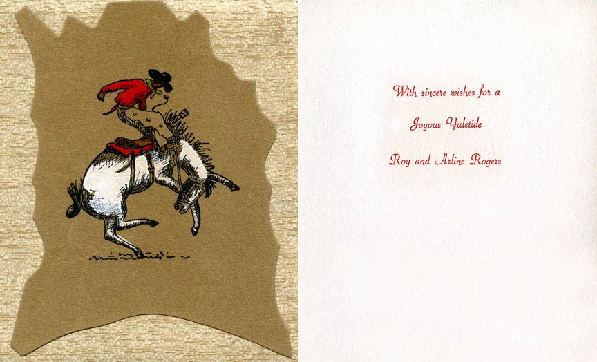 Lynch collection - Roy Rogers joyous yuletide with bucking bronco Roy and Arline Rogers - image0 - 5-21-2022.jpeg