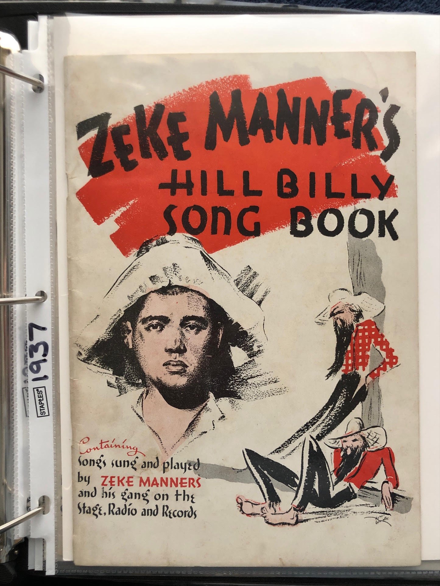 Lynch collection - Beverly Hillbillies Zeke Manners songbook- 5-23-2022.jpg