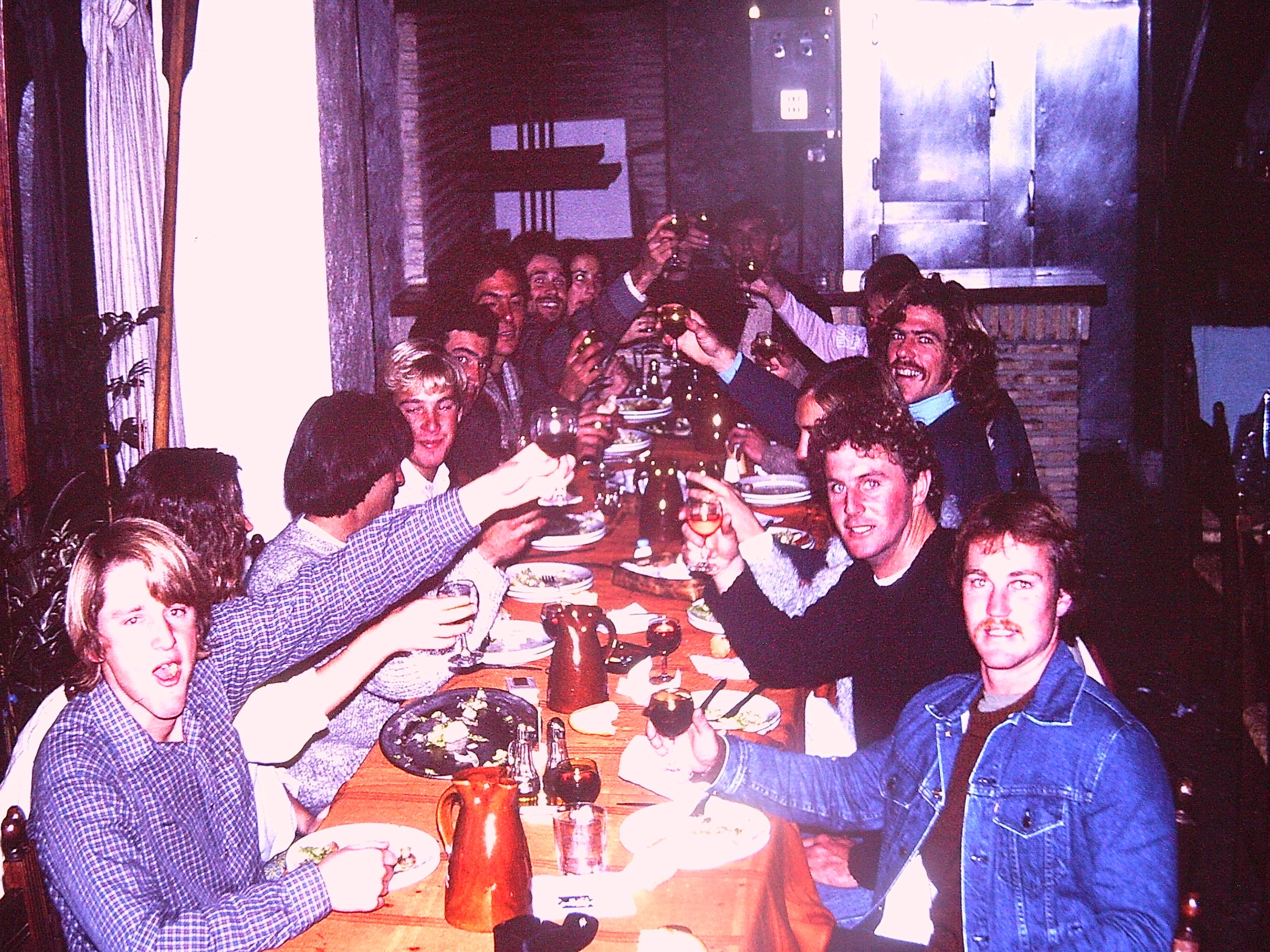 DINNER FIESTA AT MUNDAKA, 1984