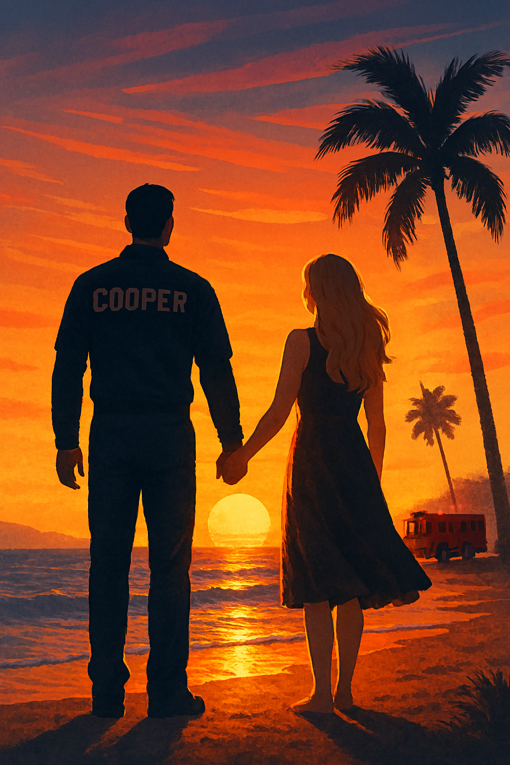 Malibu Fire - Cooper and Alison with palm trees and sunset and engine - 1-7-20206.png