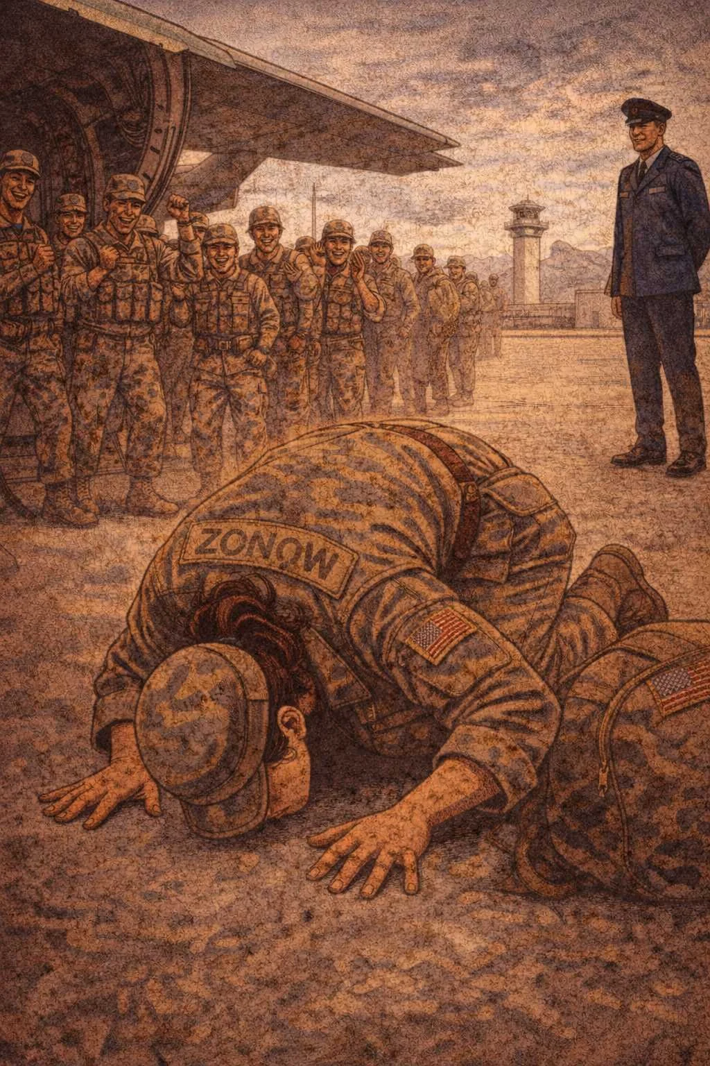 Malibu Fire - Munoz Evolution - Panel 12.1 Kissing the ground cheering - 1-23-2026 ChatGPT Image Jan 23, 2026, 11_38_03 AM.jpg