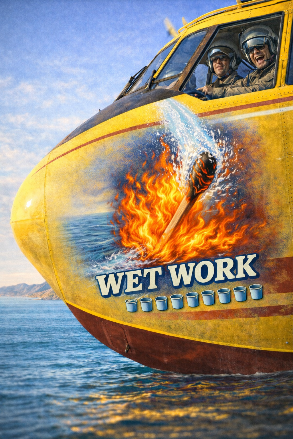 Malibu Fire - Bertrand Duncan - nose art - wet work 2 with match - 2-3-2026.png