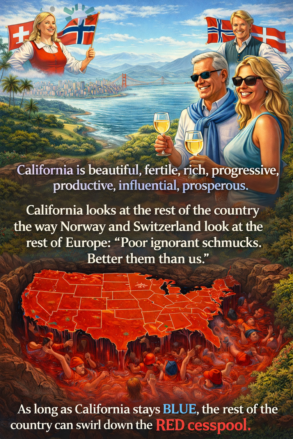 Memes - California is beautiful fertile rich stay blue - 2-18-2025.png