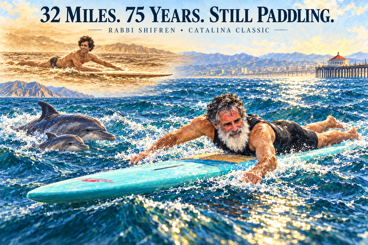  32 x 75 x 9:04:33.34: Rabbi Conquers Catalina