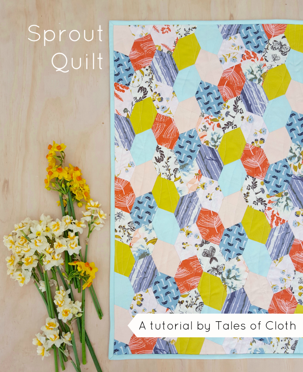 SPROUT Quilt Tutorial {Forest Floor Blog Tour} — Tales of Cloth ...