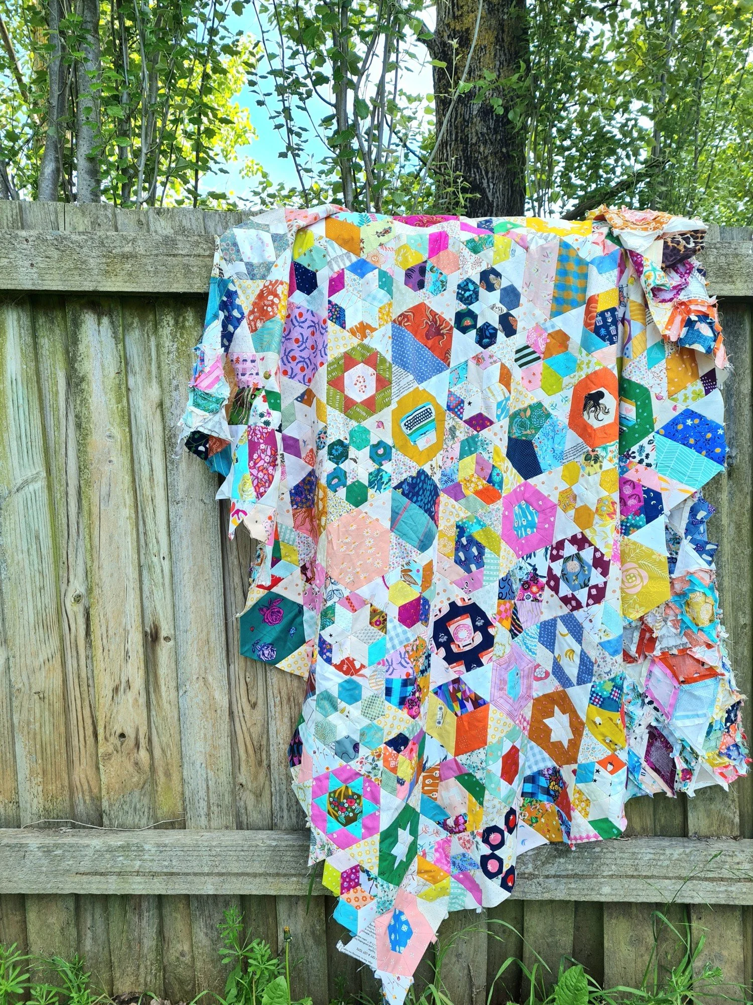 Hexie Harvest Quilt