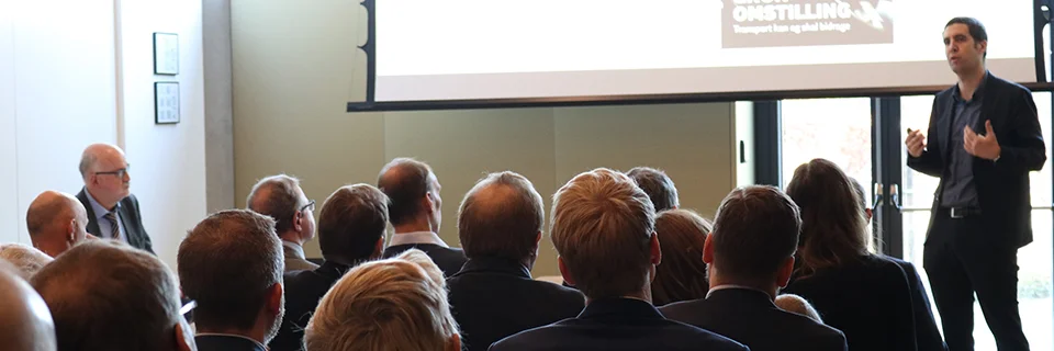 Senior chefkonsulent i Dansk Industri, Rune Noack, fortæller om rammerne for transportsektoren frem til 2050.
