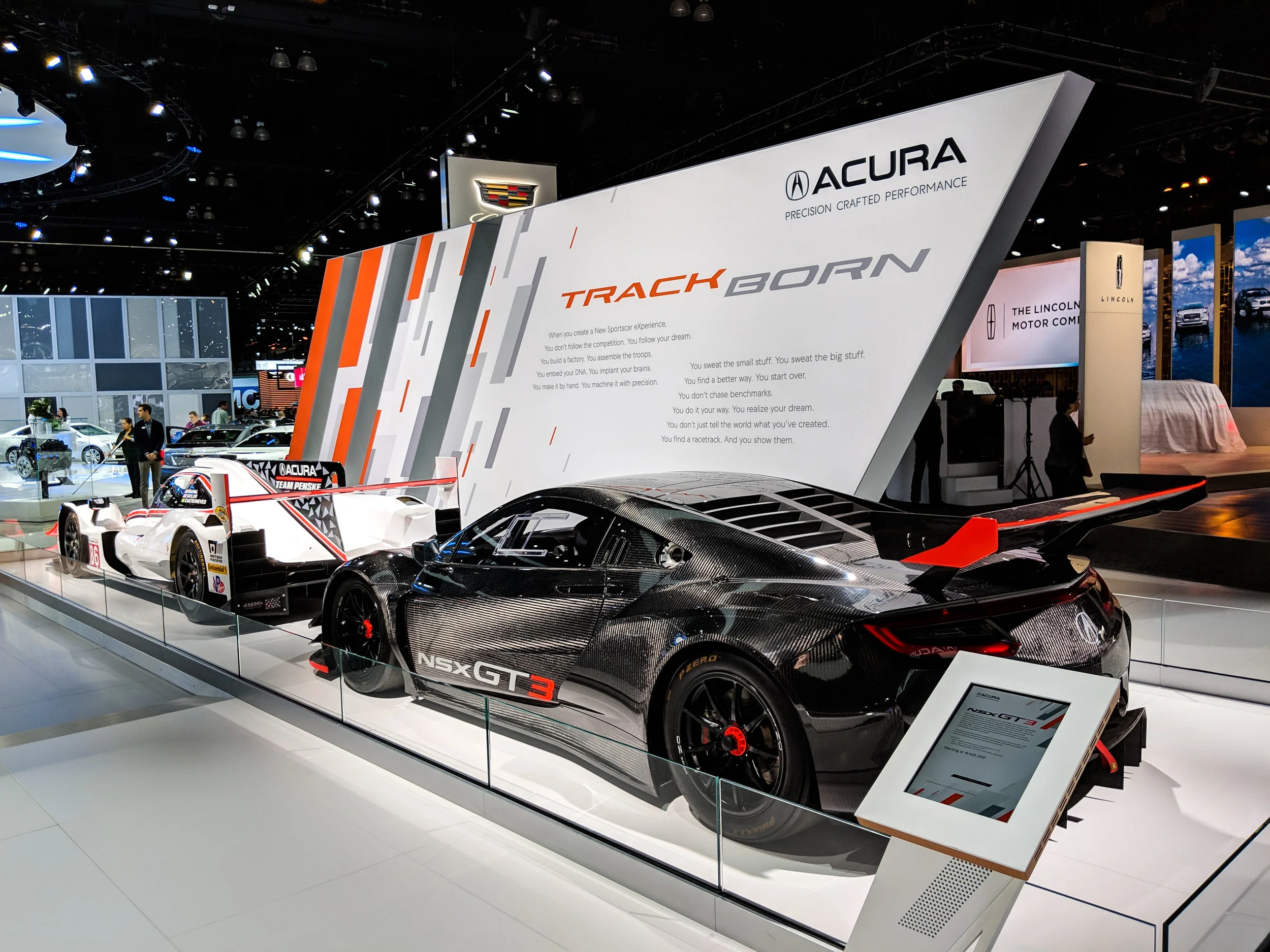 Racing Wall (interior), LAIAS 2018, Acura + GPJ, 2018