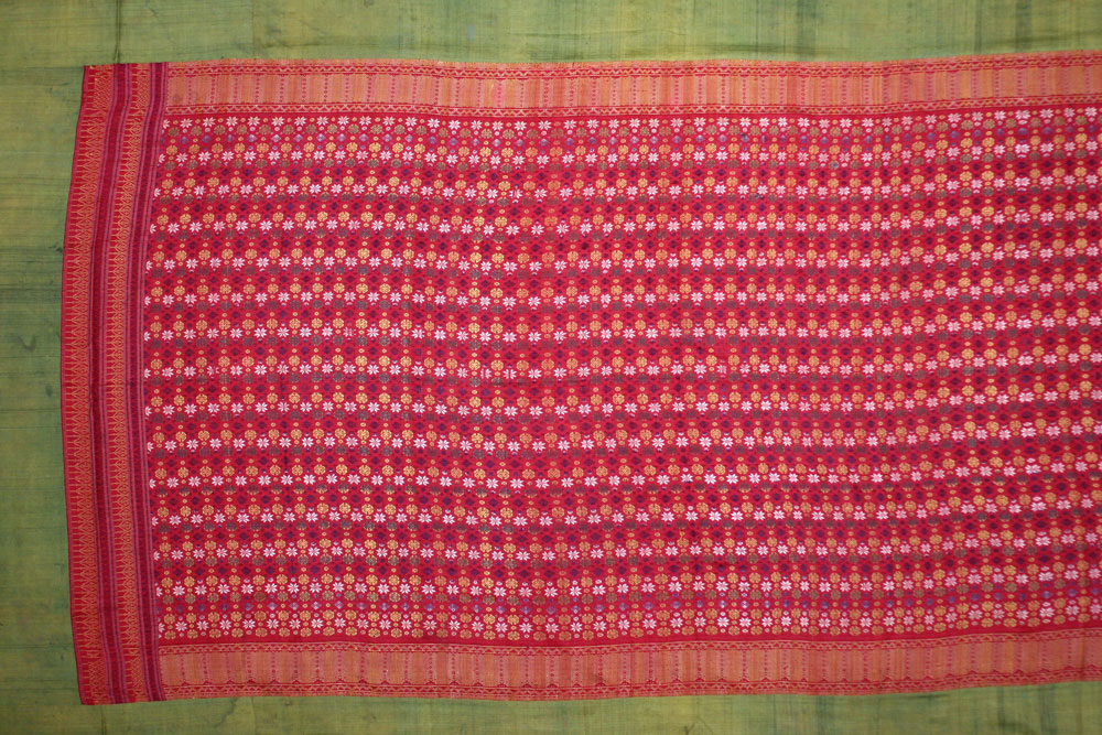 Ceremonial silk cover or hanging, Cambodia, late 19th century.