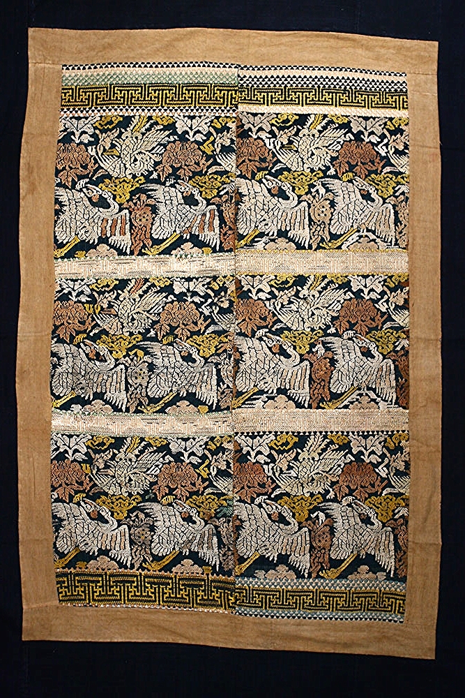 Maonan silk and cotton blanket, Guizhou or Guangxi, China, 19th century.