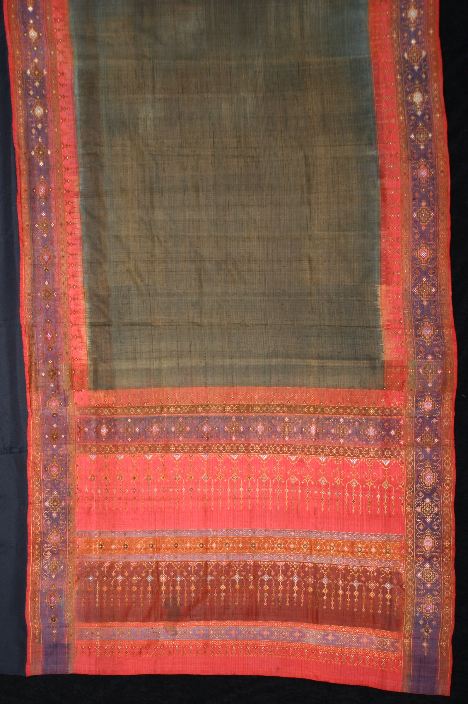 Silk hipwrapper, Nakhon Si Thammarat, Malay Peninsula, 19th century.