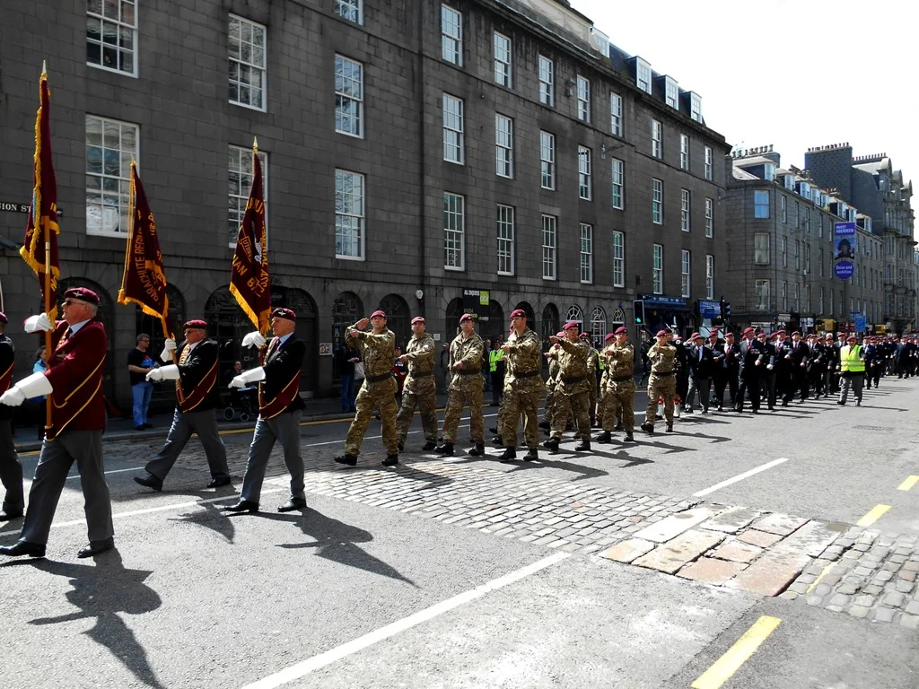 Airborne Forces Day Scotland in Aberdeen (Saturday 28th June 2015)