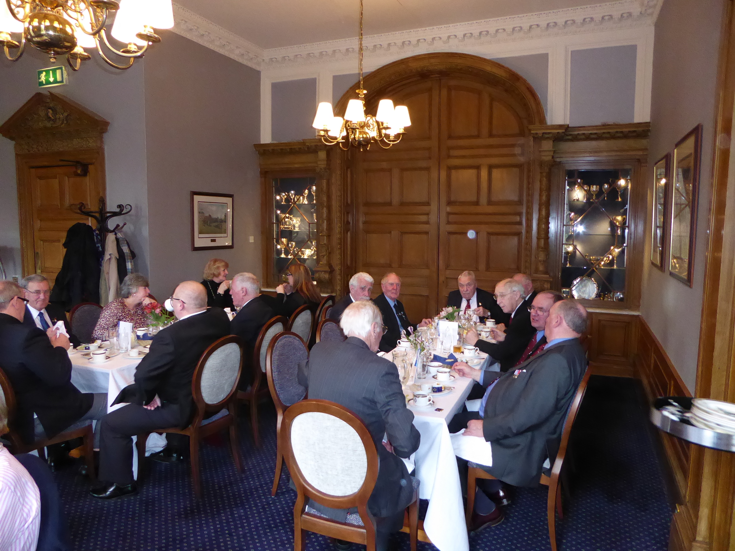 ABA Stirlingshire Visit to the National War Memorial Edinburgh Castle followed by lunch at the Royal Scots Club