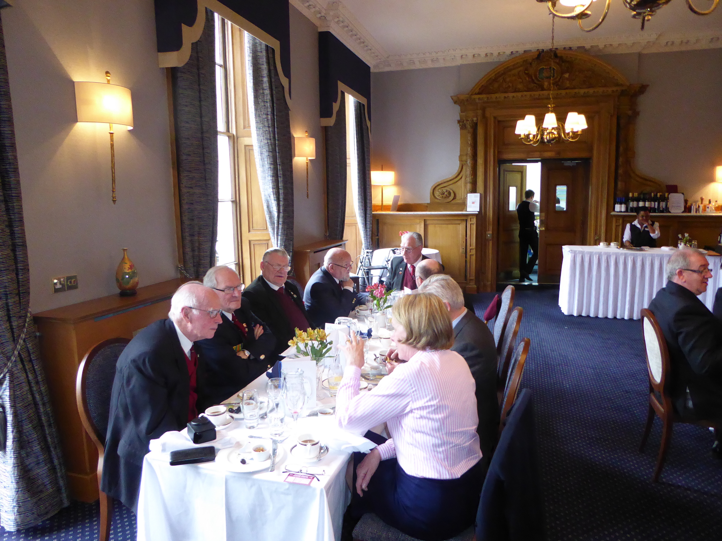 ABA Stirlingshire Visit to the National War Memorial Edinburgh Castle followed by lunch at the Royal Scots Club