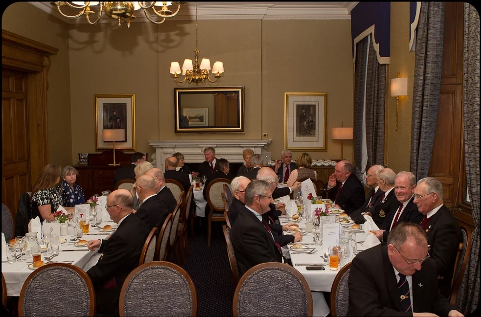 Quarterly Service at the Scottish National War Memorial followed by lunch at the Royal Scots Club (12th March 2017)