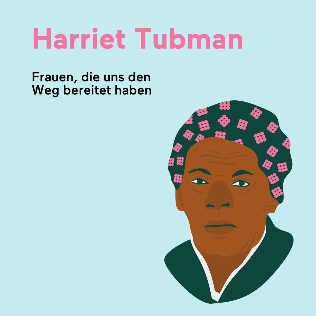 Harriet Tubman: The Moses of Her People.

Heute m&ouml;chten wir euch eine ganz besondere Frau vorstellen: 
Harriet Tubman riskierte mehrmals ihr Leben, um Menschen aus der Sklaverei zu befreien- einer Behinderung und allen Widerst&auml;nden zum Trot