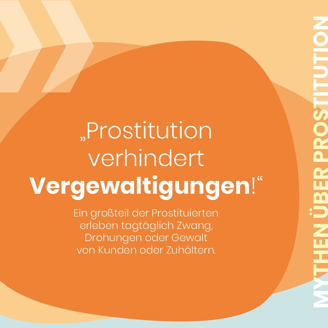 Prostitution als Vergewaltigungspr&auml;vention? 🤨 Think again! 🤔💭 
Leider nein. 
Ein Gro&szlig;teil der Prostituierten k&auml;mpft t&auml;glich mit Zwang, Drohungen und Gewalt von Kunden oder Zuh&auml;ltern. 

#lightup #gehenmenschenhandel #inspi