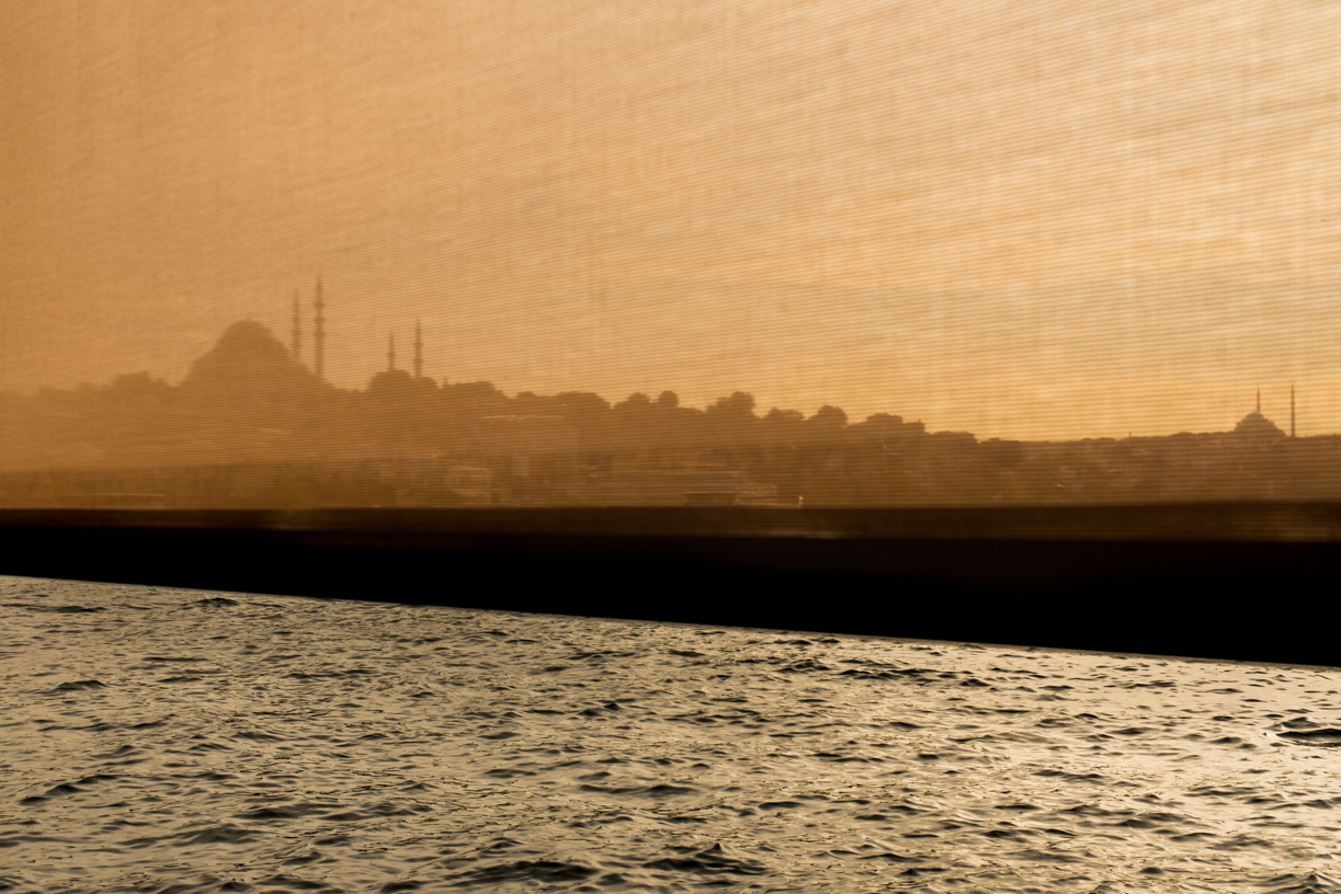 Süleymaniye mosque from Galata bridge.