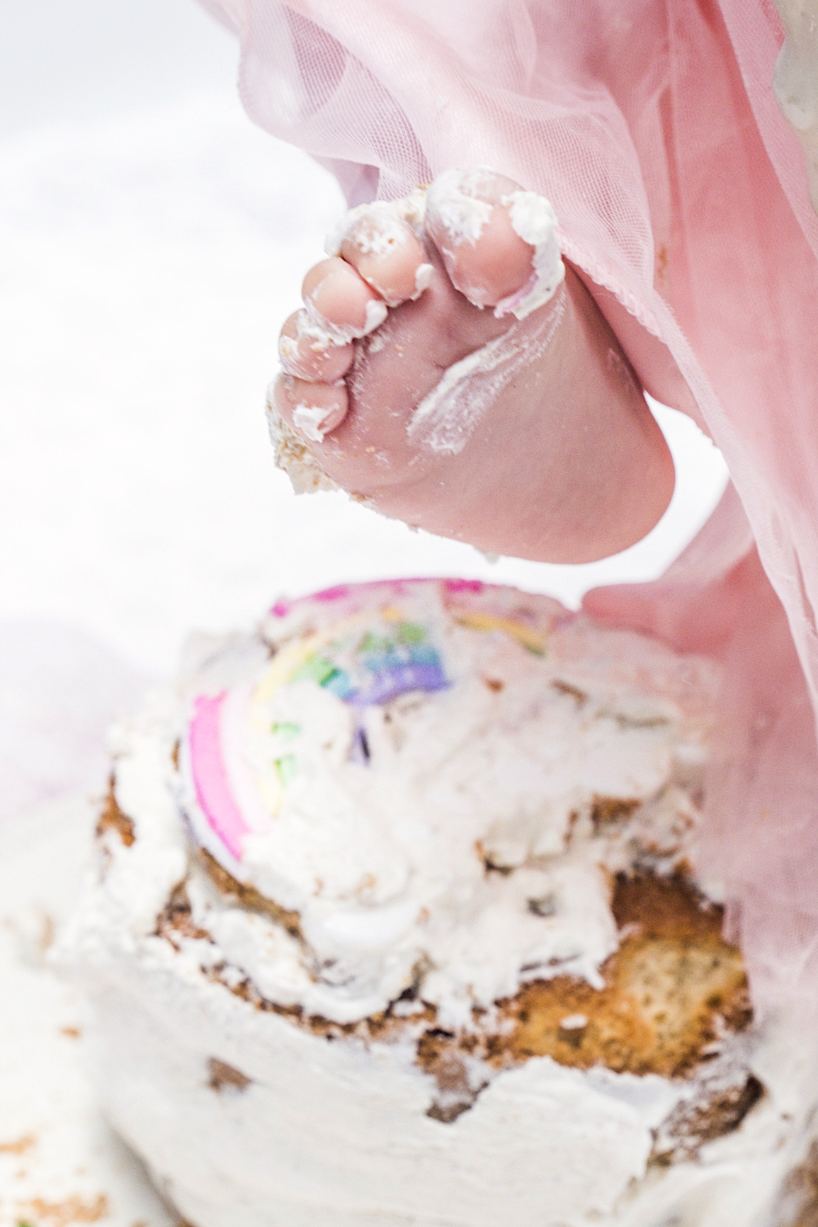 Smash the cake / baby photo session